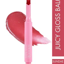 Kyoot Kosmetics Smoosh Pillow-Soft Glossy Gloss Balm Stick With Vitamin E - 2 g - Sundae-40
