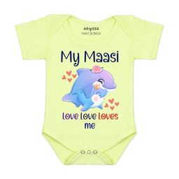 Arvesa Papa First Birthday With Me Printed Bodusuit-image-25