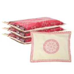 Kuber Industries Pink Set of 4 Regular Separator Organisers-46