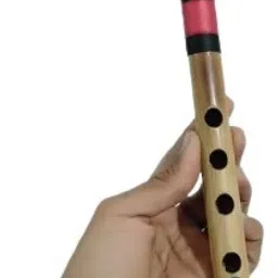 D Sharp Medium Scale Professional Right Hand Flute (Bansuri) 17.5 inch Size Bamboo Flute-picture-27