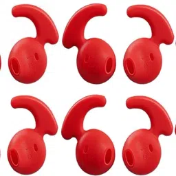 YTM 10 Pcs (5 Pair) S7 Earbuds Anti-Slip Silicone Replacement Ear Tips In The Ear Headphone CushionÂ Â (Pack of 10, Red) In The Ear Headphone Cushion-15