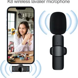 IMMUTABLE K8 LAPLE WIRELESS MIC K11 Camera Microphone image 2