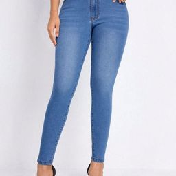 KPOP Women Squeeze Hug Skinny Fit Trousers-image-66