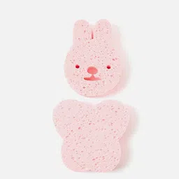 Juniors by Babyshop Kids Set Of 2 Textured Bath Sponge Set-image-85