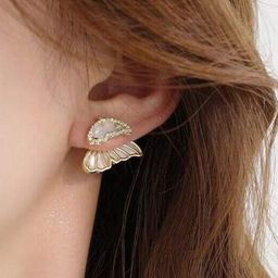 Pinapes Geometric Drop Earrings-14