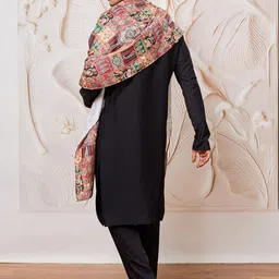 VASTRAMAY Men Regular Kurta with Pyjamas & With Dupatta image 2