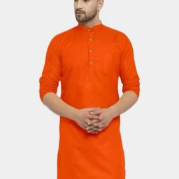 ANUJ FASHION Men Solid A-Line Kurtas-picture-37