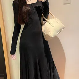 DressBerry A-Line Maxi Dress-image-78