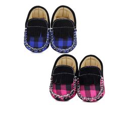 NESKA MODA 6 To 12 Months Baby Boys Set of 2 Pair Cotton Loafer Booties-13
