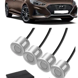 VS199 Silver Car Reverse Parking Sensor with LED Display 4 Sensor V199 Parking Sensor-image-96