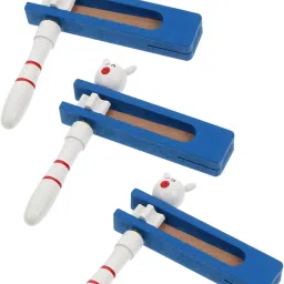 3 pieces Castanet Mexican Wooden Toy Playset Baby Rattle Musical Infant Toys Rattle-image-89