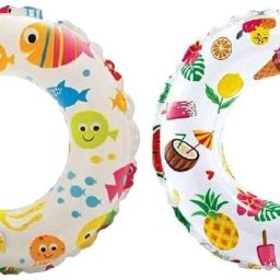 Inflatable Air Feature Swimming Ring For Kids Ages Up To 6 Years 20 Inch Size Swim Floatation Belt-image-1