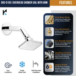 kamal Sail with Arm Fixed Mount image 3