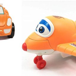 Plastic Unbreakable Friction Powered Toy mini plane and car-13