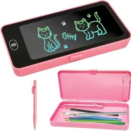 SmartStation LCD Pen Case Series Indian Art Plastic Pencil Box-25