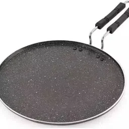 Dosa Tawa Non Stick Multi Tawa 4MM Thickness with Handle Cookware Tawa 29 cm diameter-image-78