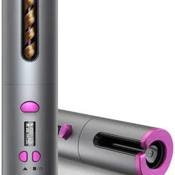 yujasv Ceramic Wireless USB Hair Curler AutoRotating Hair Curling Irons Styling Tool Hair Curler-picture-8