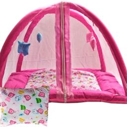 Cotton Infants Washable High Quality Baby Kick & Play Gym with 2 Layer Mattress Baby Bedding Set Mosquito Net-18