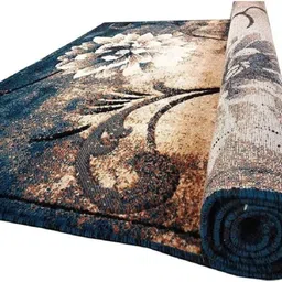 samjeeda handloom carpets Maroon Silk Carpet-picture-4