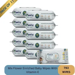 Baby Wipes En-riched with Vitamin- E-23