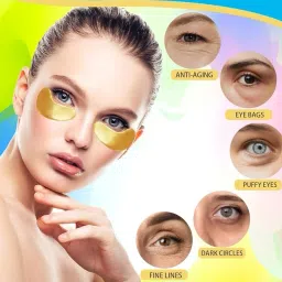 Gel Eye Patches Hydrating & Refresh for Puffy Eyes, Dark Circles eye mask gold-image-20