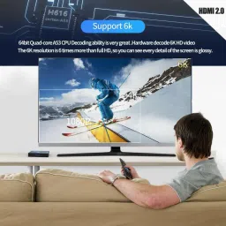 Techdash Mini PC Box with with 4K Display,Bluetooth, Android 10, 4GB - Android v4.4 (KitKat), NITEL, H616, 4 GB DDR3, 32 GB 10 Mini PC image 4