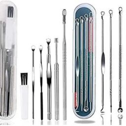 EAR wax removal tool kit with 4 blackhead needle-image-60