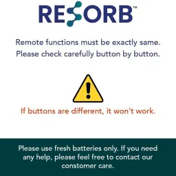 RESORB LED 178 Remote Control for LED or LCD TV Compatible with Micromax LED / LCD TV Remote Control (Same Model Only) Remote Controller image 5