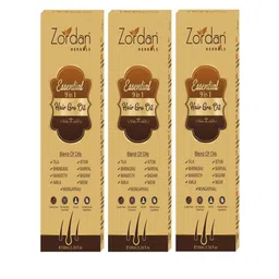 ZORDAN Set Of 3 Essential 9-in-1 Hair Gro Oil-100ml Each-5