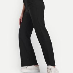 Next One Women Smart Straight Fit High-Rise Corduroy Trousers-picture-22