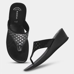 Adda Women Embellished Wedge Sandals-image-36