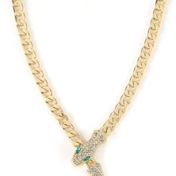DressBerry Stone Studed Snake Chain-image-21