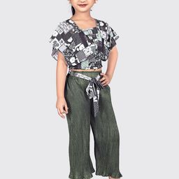 Fabangel Girls Printed Clothing Set-image-63