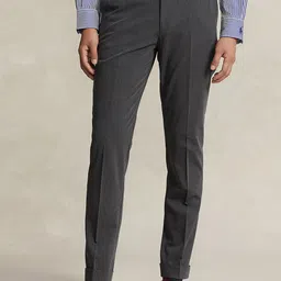 Polo Ralph Lauren Men Solid Slim Fit Performance Stretch Twill Suit Trousers-picture-24