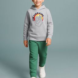 HELLCAT Boys Lion King Printed Hooded Sweatshirt With Trousers-picture-15