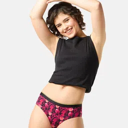 bummer Women's Underwear Soft Micromodal Printed Hipster-picture-17