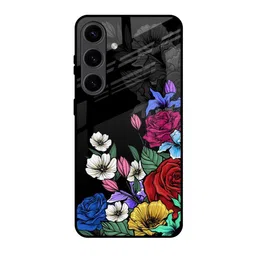 QRIOH Floral Printed Samsung Galaxy S24 5G Back Case Mobile Accessories-picture-33