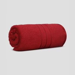 Dollar Red Cotton 600 GSM Bath Towel-32