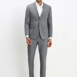 Allen Solly Slim-Fit Single-Breasted Two-Piece Formal Suit-picture-20