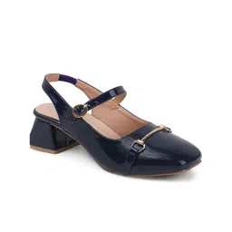 TRYME Block Heel Sandals with Buckles image 4