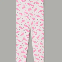 Juniors by Lifestyle Girls Cotton Printed Ankle-Length Leggings-picture-35