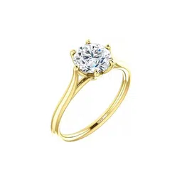 GenZcomplex Gold-Plated Brass Zircon Finger Ring-92
