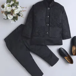 BAESD Boys Printed Blazer & Trouser-image-65