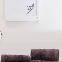 LUSH & BEYOND Purple 3 Pieces  Cotton 500 GSM Towel Set-picture-28