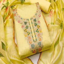 SHIJILA Unstitched Dress Material-image-96