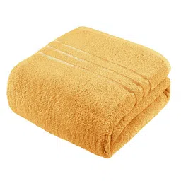 Story@home Yellow 1 Cotton 450 GSM Bath Towel-46