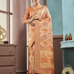 Panchaamrit Woven Design Zari Banarasi Saree-image-40