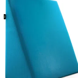 FRIDO Blue Memory Foam Filled Faux Velvet Sleep Pillow-13