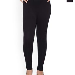 FRENCH KLEIDER Girls Pack Of 2 Mid-Rise Churidar-Length Leggings-image-83