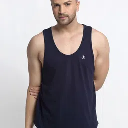 Friskers Men Printed Pure Cotton Gym Vest 151024C646-17-image-33